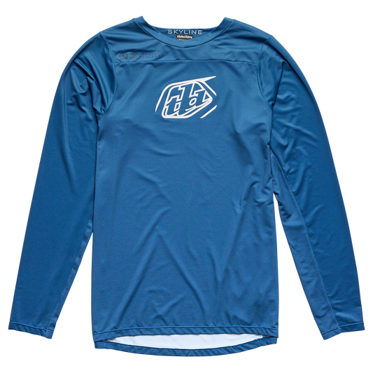 Troy Lee Designs Skyline Long Sleeve MTB Jersey - Iconic - Indigo