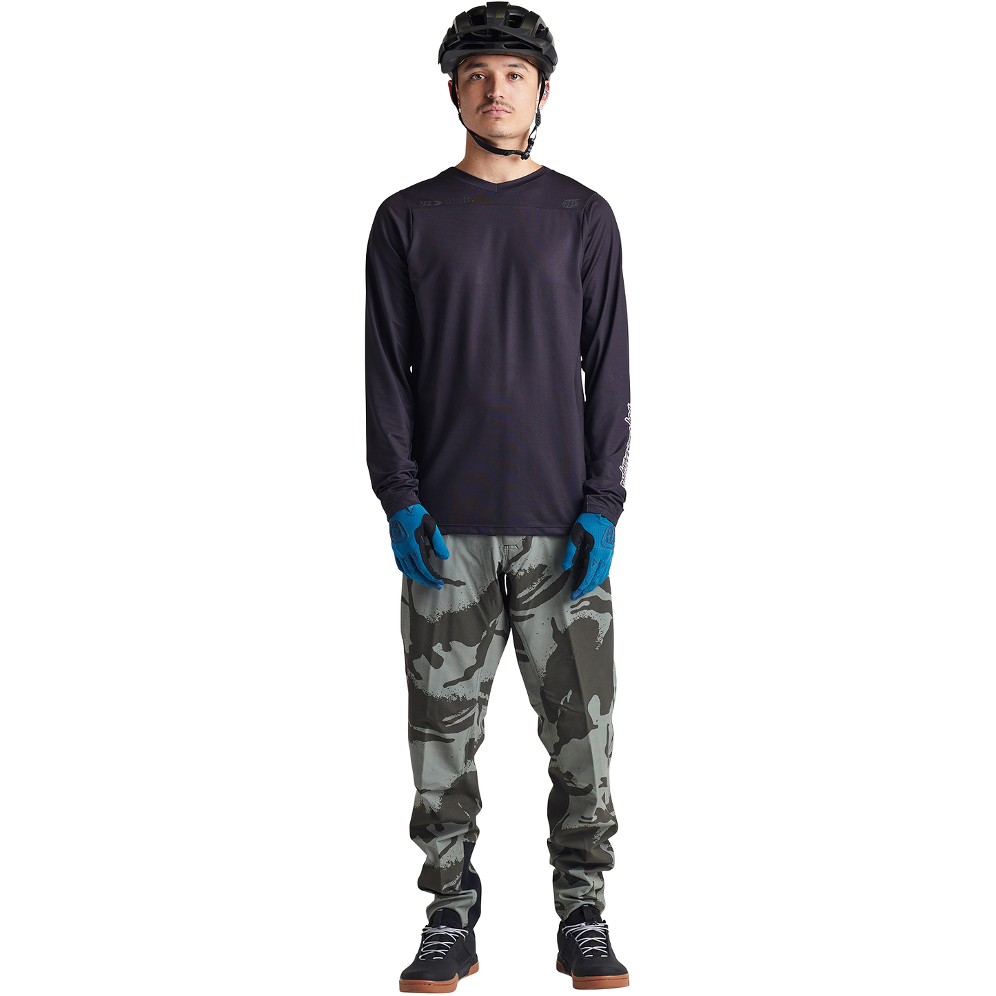 Troy Lee Designs Skyline Long Sleeve MTB Jersey - Black