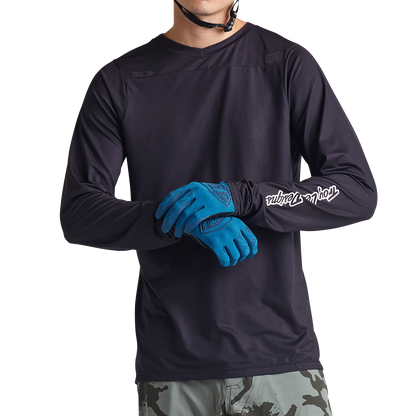 Troy Lee Designs Skyline Long Sleeve MTB Jersey - Black