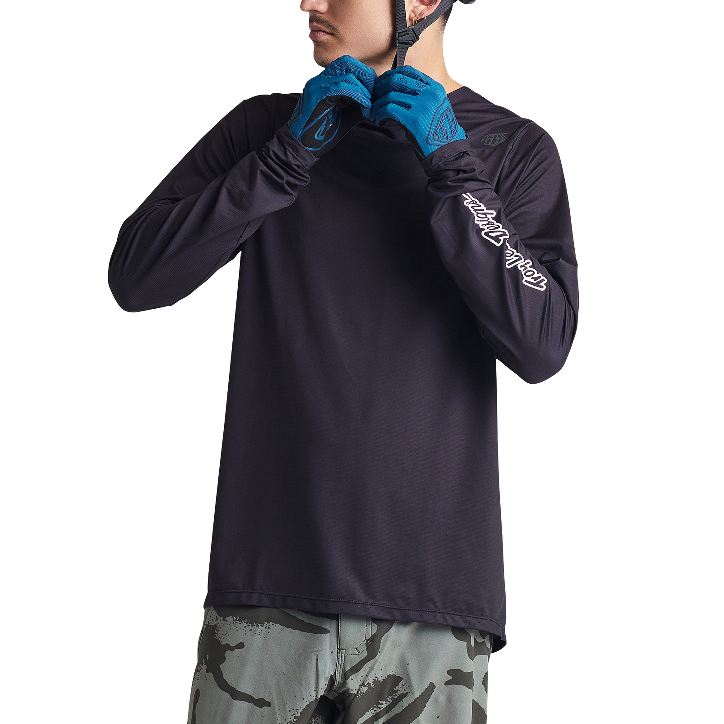 Troy Lee Designs Skyline Long Sleeve MTB Jersey - Black
