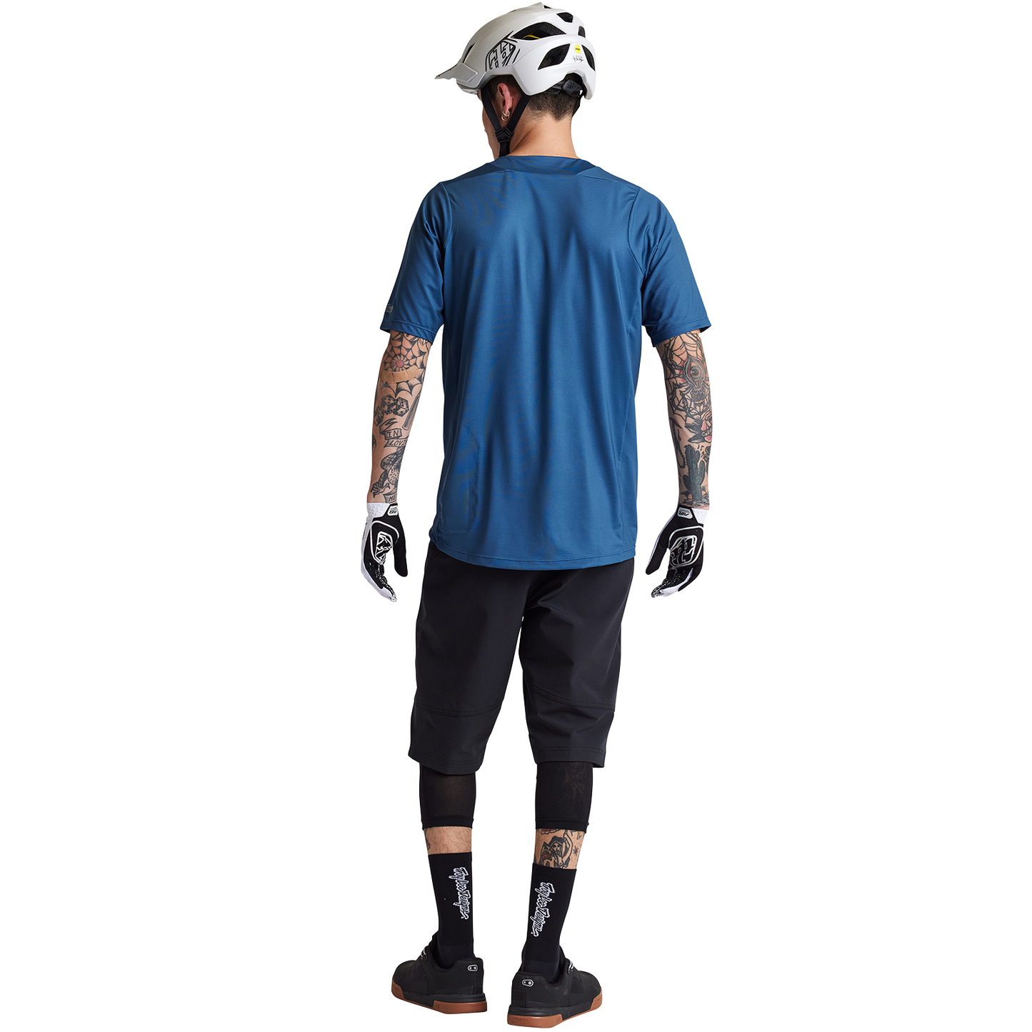 Troy Lee Designs Skyline Short Sleeve MTB Jersey - Iconic - Indigo