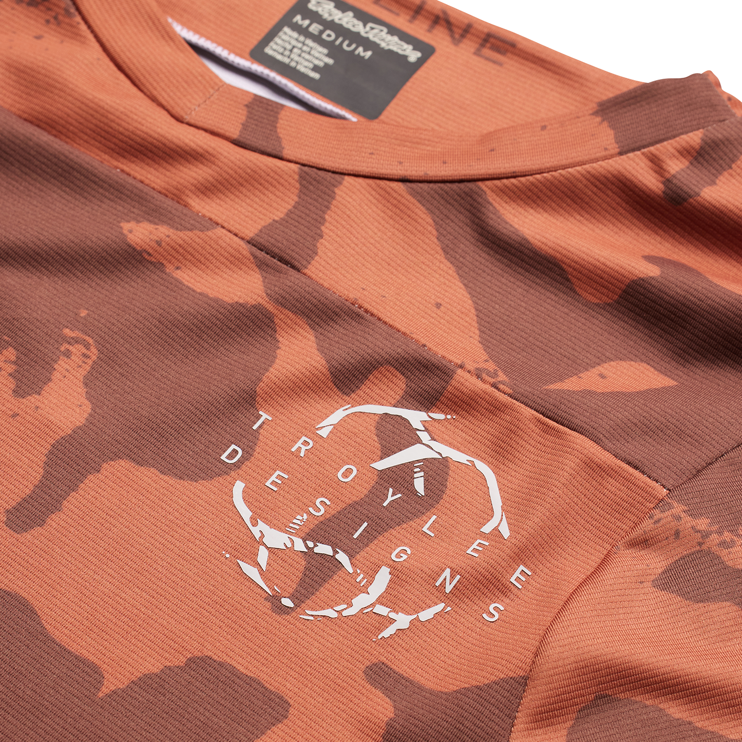 Troy Lee Designs Skyline Short Sleeve MTB Jersey - Shadow Camo - Brick