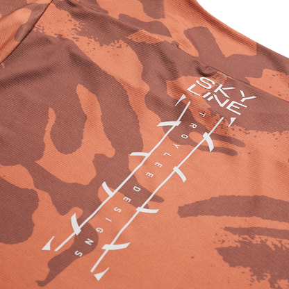 Troy Lee Designs Skyline Short Sleeve MTB Jersey - Shadow Camo - Brick