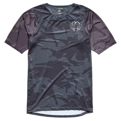 Troy Lee Designs Skyline Short Sleeve MTB Jersey - Shadow Camo - Carbon