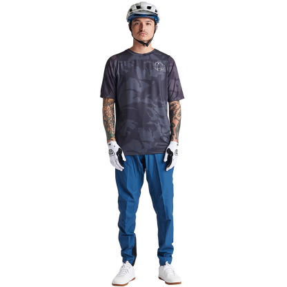 Troy Lee Designs Skyline Short Sleeve MTB Jersey - Shadow Camo - Carbon