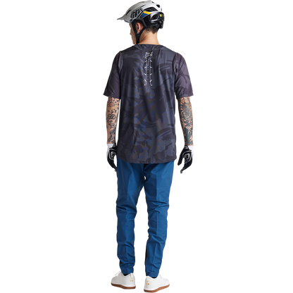 Troy Lee Designs Skyline Short Sleeve MTB Jersey - Shadow Camo - Carbon
