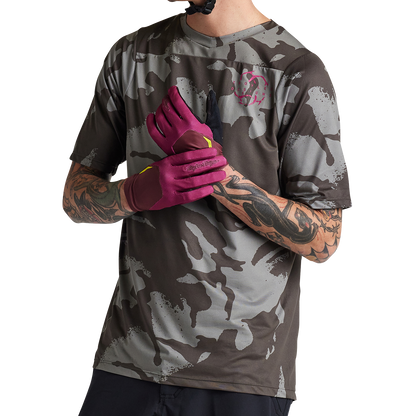 Troy Lee Designs Skyline Short Sleeve MTB Jersey - Shadow Camo - Olive