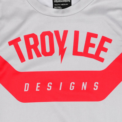 Troy Lee Designs Flowline Long Sleeve MTB Jersey - Youth - Aircore - Cement