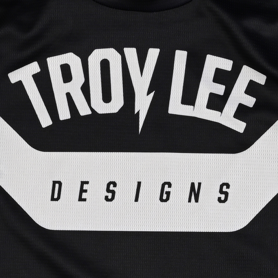 Troy Lee Designs Flowline Long Sleeve MTB Jersey - Youth - Aircore - Black