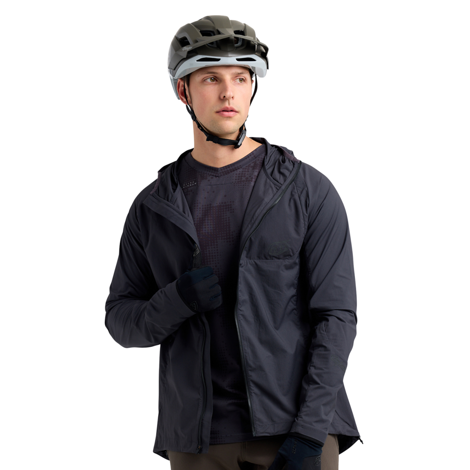 Troy Lee Designs Drift Windbreaker Jacket - Carbon