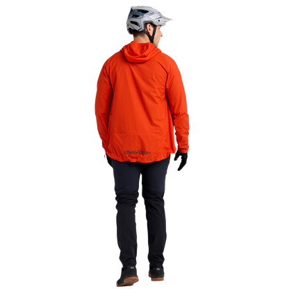 Troy Lee Designs Drift Windbreaker Jacket - Fire Orange