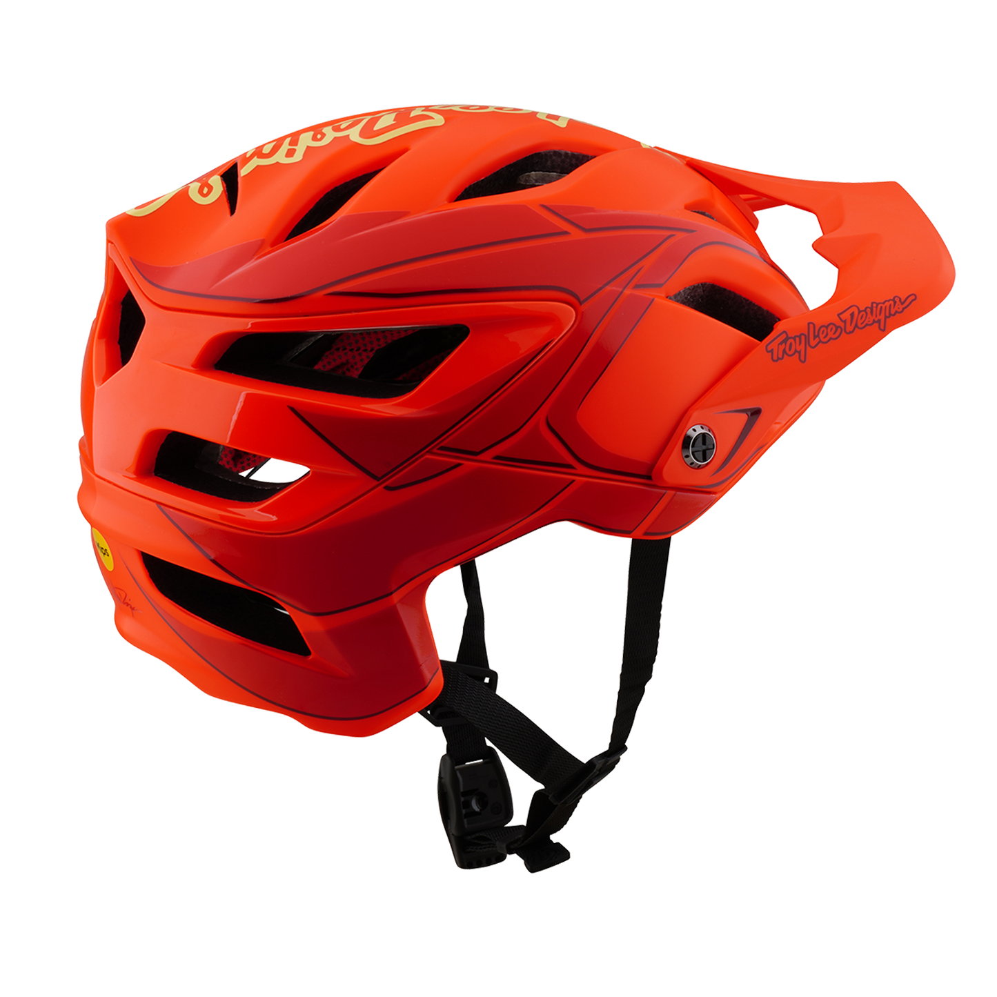 Troy Lee Designs A3 MTB Helmet - Ghostwing - Red