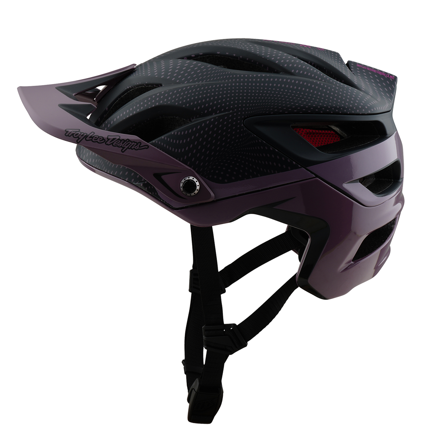 Troy Lee Designs A3 MTB Helmet - Halo - Purple