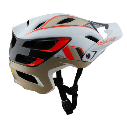 Troy Lee Designs A3 MTB Helmet - Intake - White