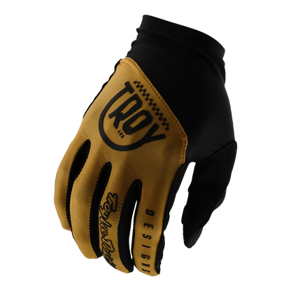 Troy Lee Designs Flowline MTB Glove - Eyez - Gold