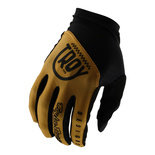 Troy Lee Designs Flowline MTB Glove - Eyez - Gold