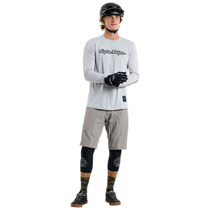 Troy Lee Designs Skyline Long Sleeve Ride Tee - Signature - Mist