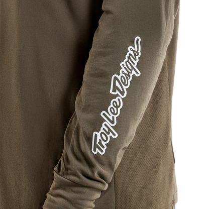 Troy Lee Designs Skyline Long Sleeve Ride Tee - Worldwide - Caper