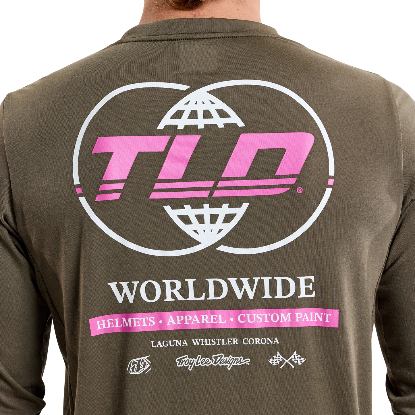 Troy Lee Designs Skyline Long Sleeve Ride Tee - Worldwide - Caper