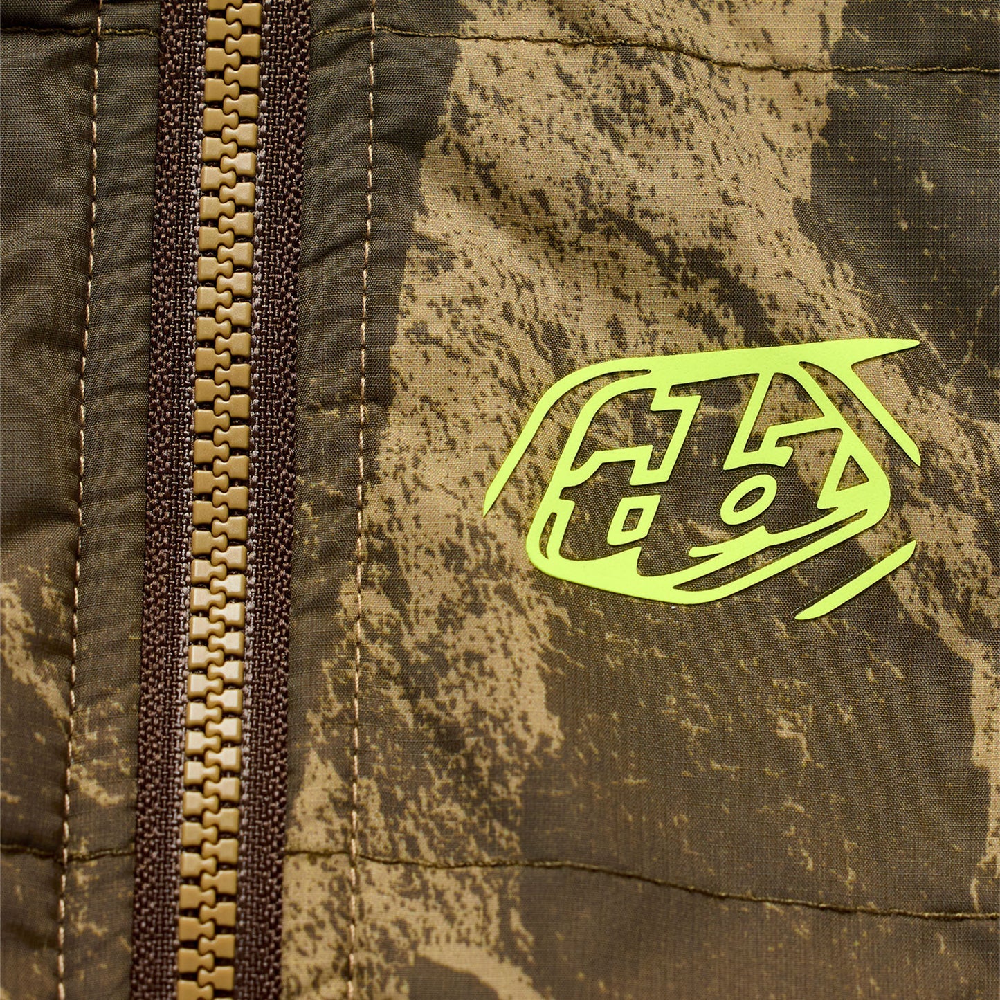 Troy Lee Designs Crestline Cycling Jacket - Rockslide - Timber