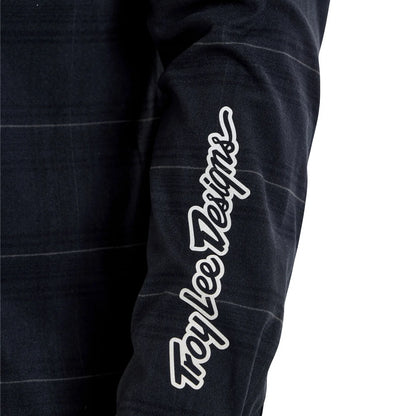 Troy Lee Designs Grind Flannel Plaid Shirt - Carbon