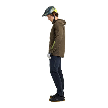 Troy Lee Designs Mathis Cycling Jacket - Dark Earth