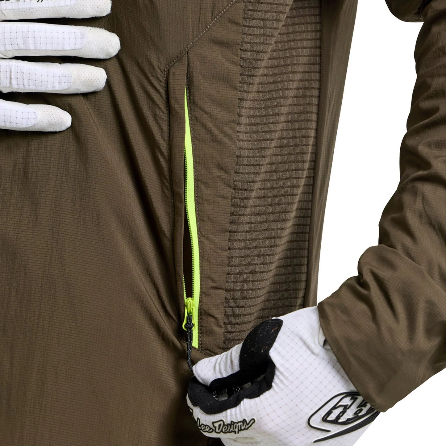 Troy Lee Designs Mathis Cycling Jacket - Dark Earth