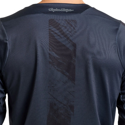 Troy Lee Designs Skyline Chill Long Sleeve MTB Jersey - Rockslide - Obsidian
