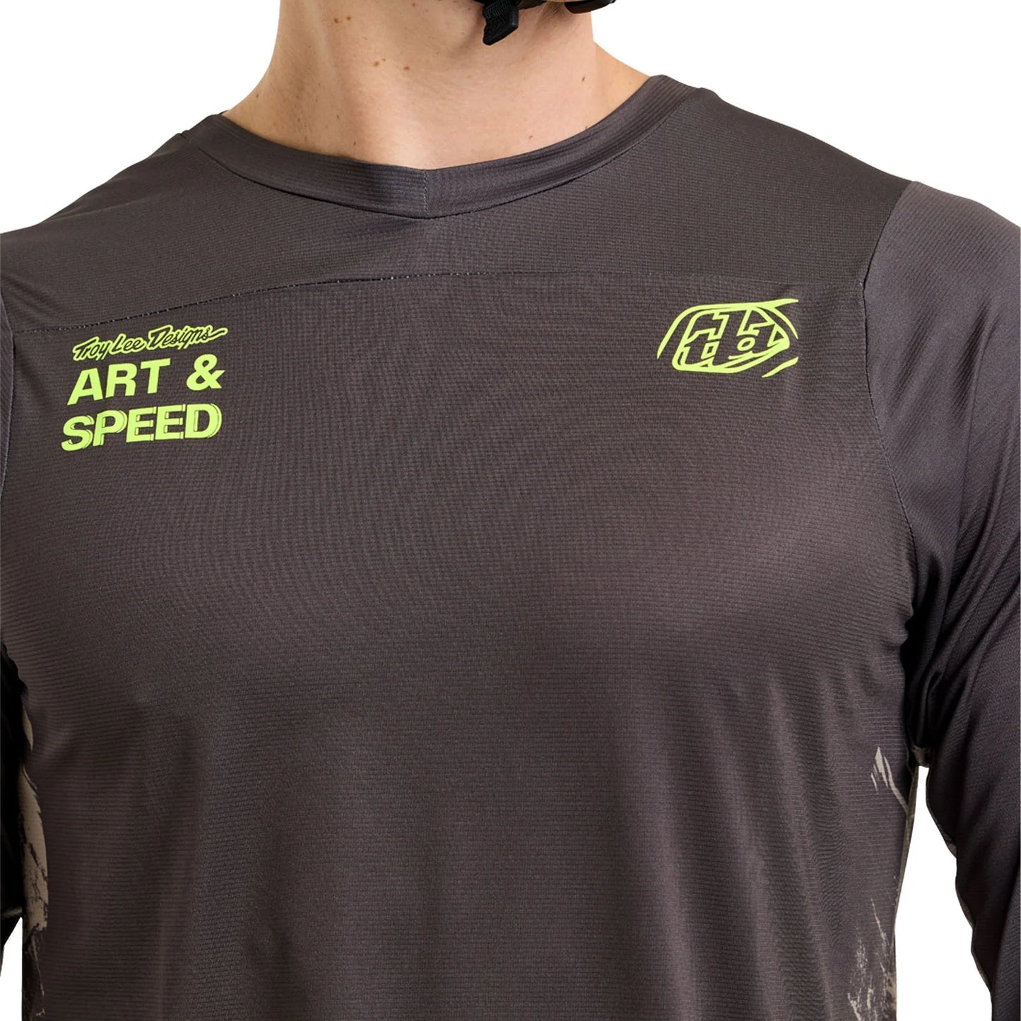Troy Lee Designs Skyline Long Sleeve MTB Jersey - Elemental - Dark Earth