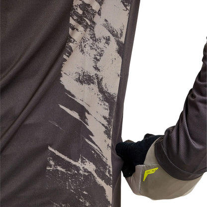 Troy Lee Designs Skyline Long Sleeve MTB Jersey - Elemental - Dark Earth