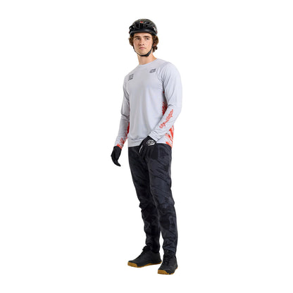 Troy Lee Designs Skyline Long Sleeve MTB Jersey - Elemental - Limestone