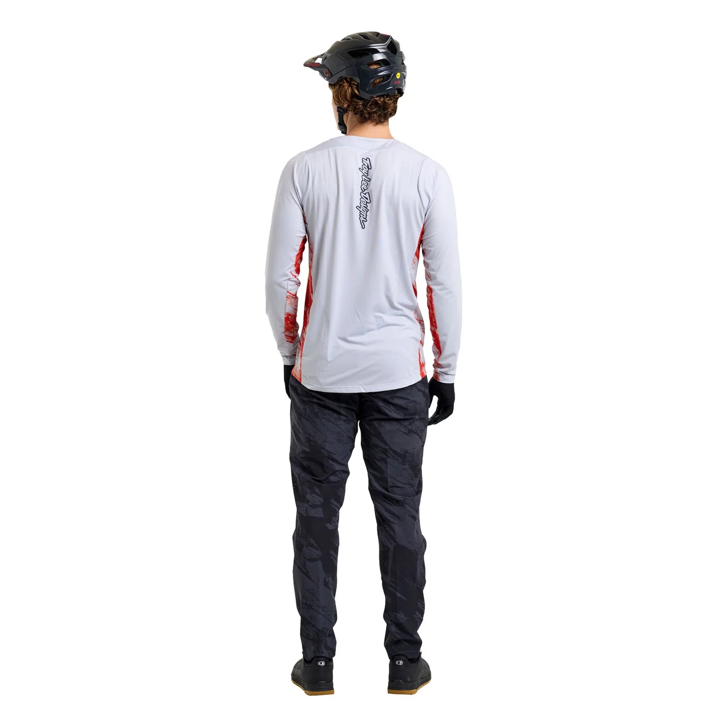Troy Lee Designs Skyline Long Sleeve MTB Jersey - Elemental - Limestone