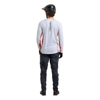 Troy Lee Designs Skyline Long Sleeve MTB Jersey - Elemental - Limestone