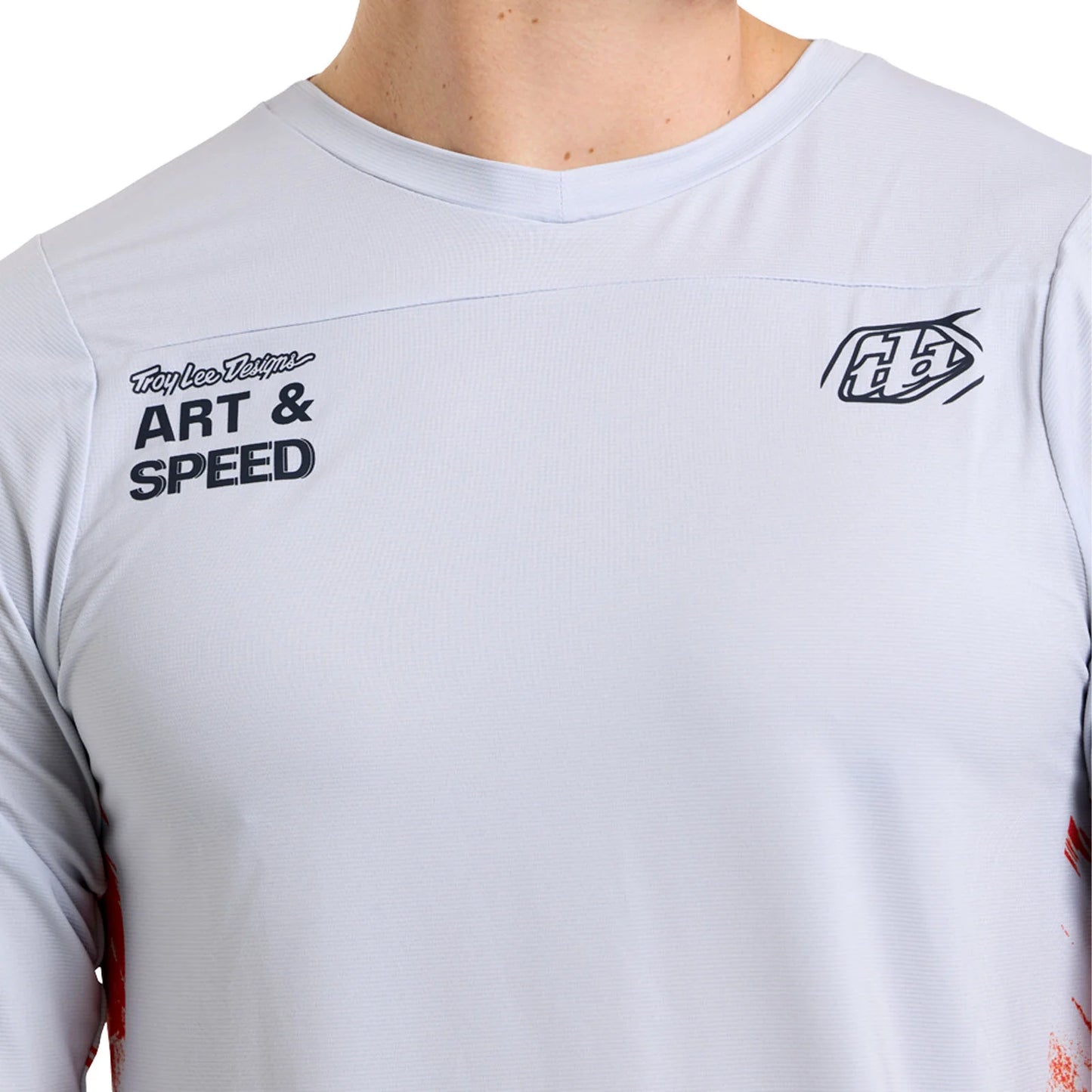 Troy Lee Designs Skyline Long Sleeve MTB Jersey - Elemental - Limestone