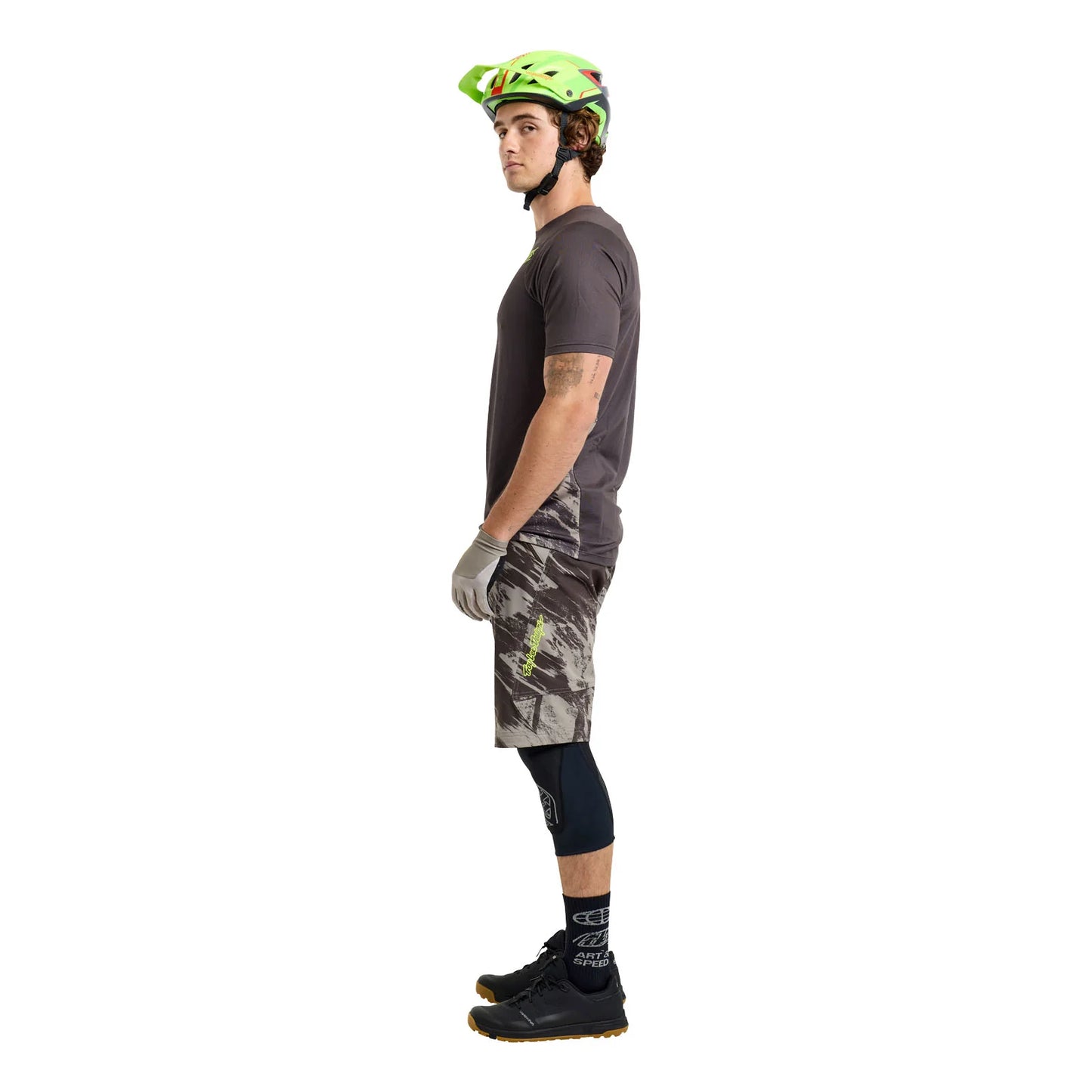 Troy Lee Designs Skyline Short Sleeve MTB Jersey - Elemental - Dark Earth