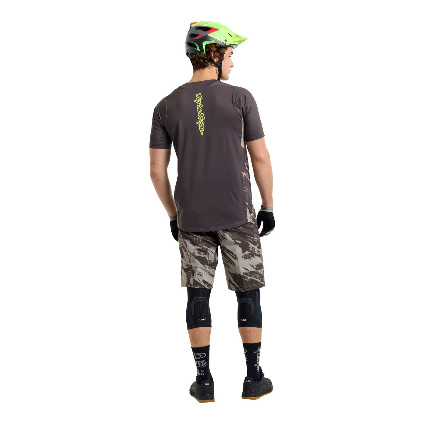 Troy Lee Designs Skyline Short Sleeve MTB Jersey - Elemental - Dark Earth