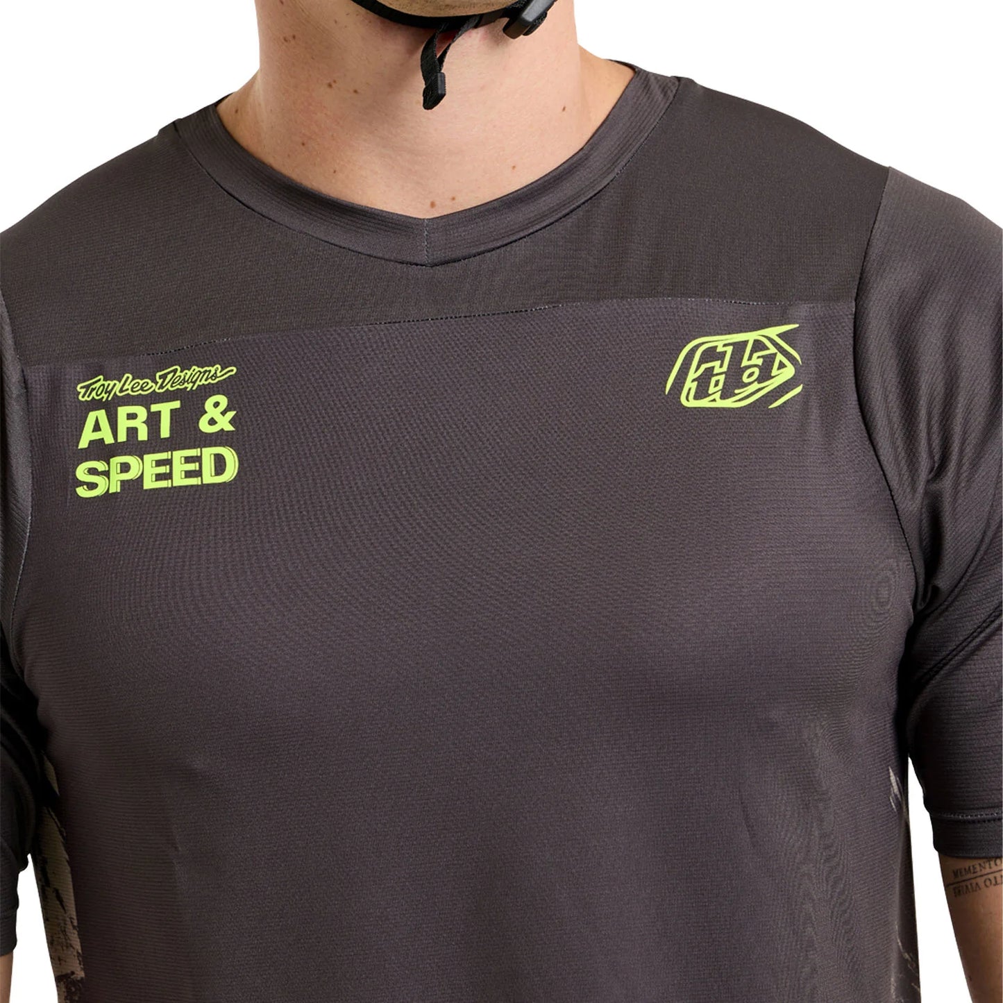 Troy Lee Designs Skyline Short Sleeve MTB Jersey - Elemental - Dark Earth