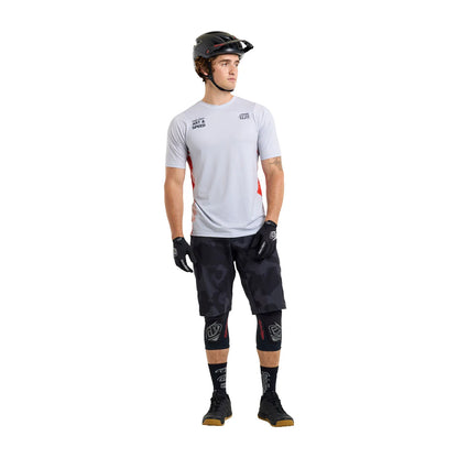 Troy Lee Designs Skyline Short Sleeve MTB Jersey - Elemental - Limestone