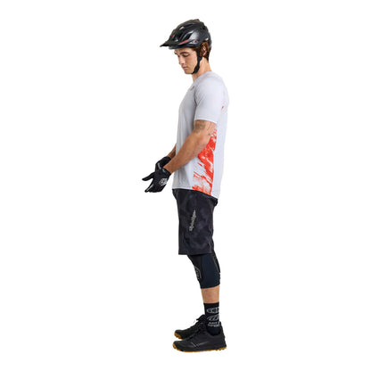 Troy Lee Designs Skyline Short Sleeve MTB Jersey - Elemental - Limestone