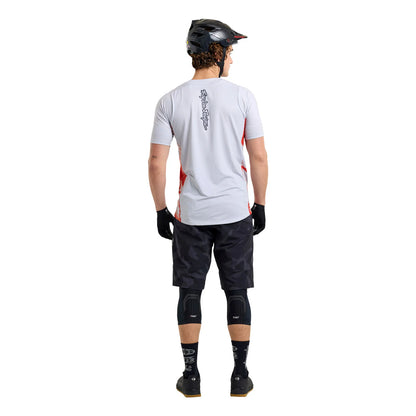 Troy Lee Designs Skyline Short Sleeve MTB Jersey - Elemental - Limestone