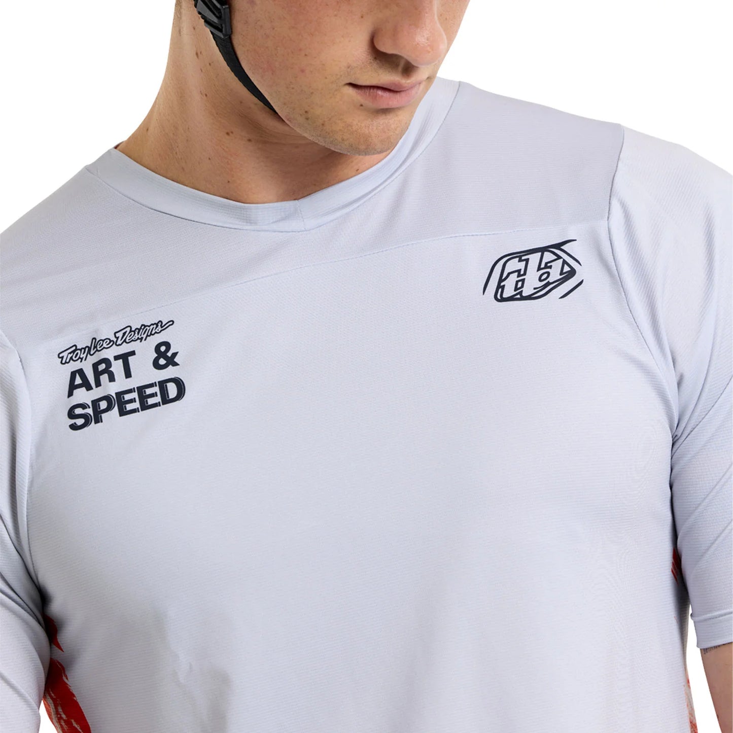 Troy Lee Designs Skyline Short Sleeve MTB Jersey - Elemental - Limestone