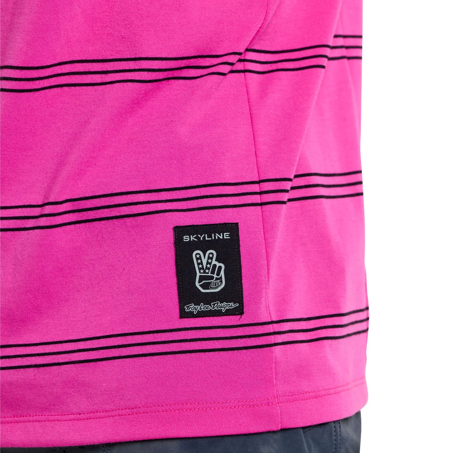 Troy Lee Designs Skyline Short Sleeve Ride Tee - Washed Out - Party Pink