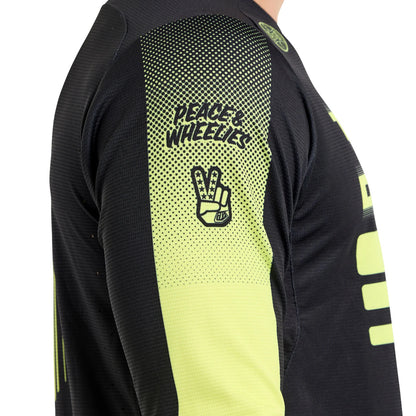 Troy Lee Designs Sprint Long Sleeve MTB Jersey - Segment - Black