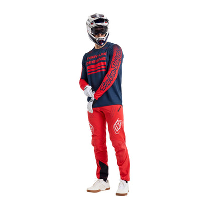 Troy Lee Designs Sprint Long Sleeve MTB Jersey - Segment - Midnight