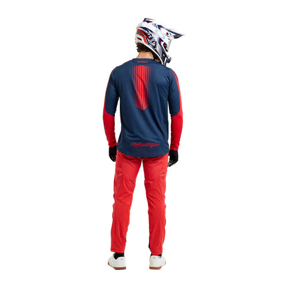 Troy Lee Designs Sprint Long Sleeve MTB Jersey - Segment - Midnight