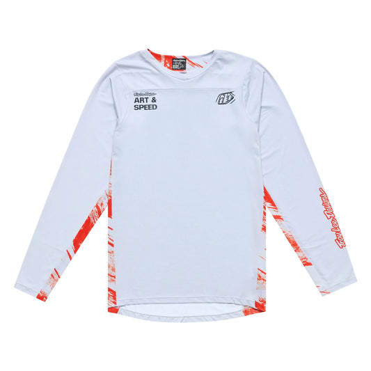 Troy Lee Designs Skyline Long Sleeve MTB Jersey - Elemental - Limestone