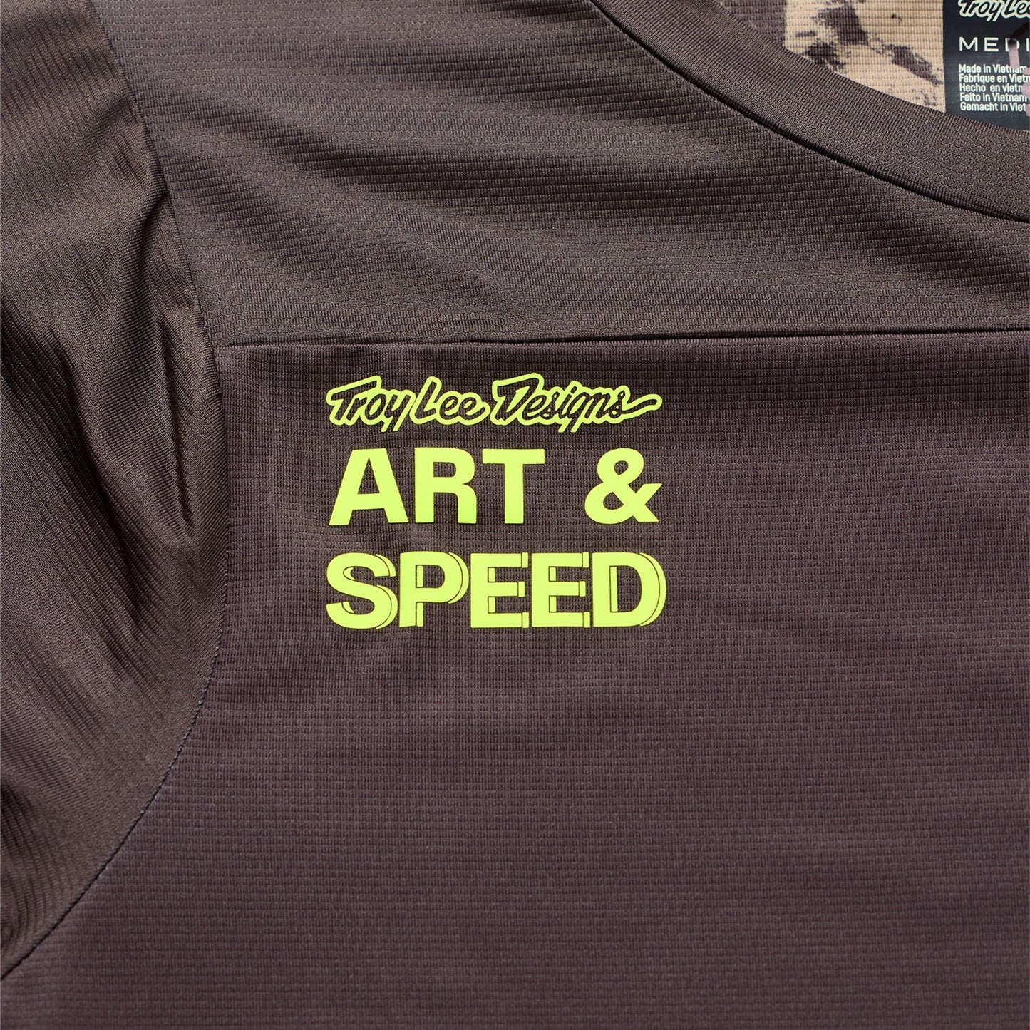 Troy Lee Designs Skyline Short Sleeve MTB Jersey - Elemental - Dark Earth