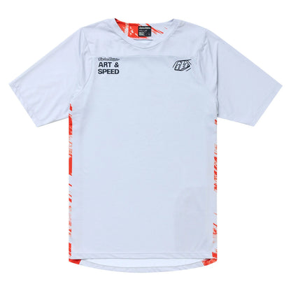 Troy Lee Designs Skyline Short Sleeve MTB Jersey - Elemental - Limestone