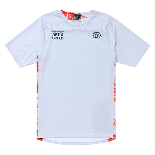 Troy Lee Designs Skyline Short Sleeve MTB Jersey - Elemental - Limestone
