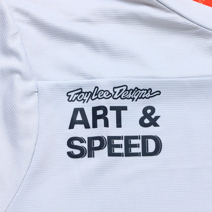 Troy Lee Designs Skyline Short Sleeve MTB Jersey - Elemental - Limestone